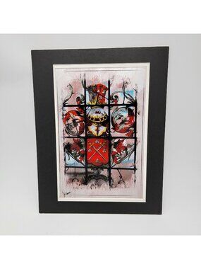 2018 "Coat Of Armor" By Gina Geldbach-Hall 8x12" Print w/ COA by Firegal Design